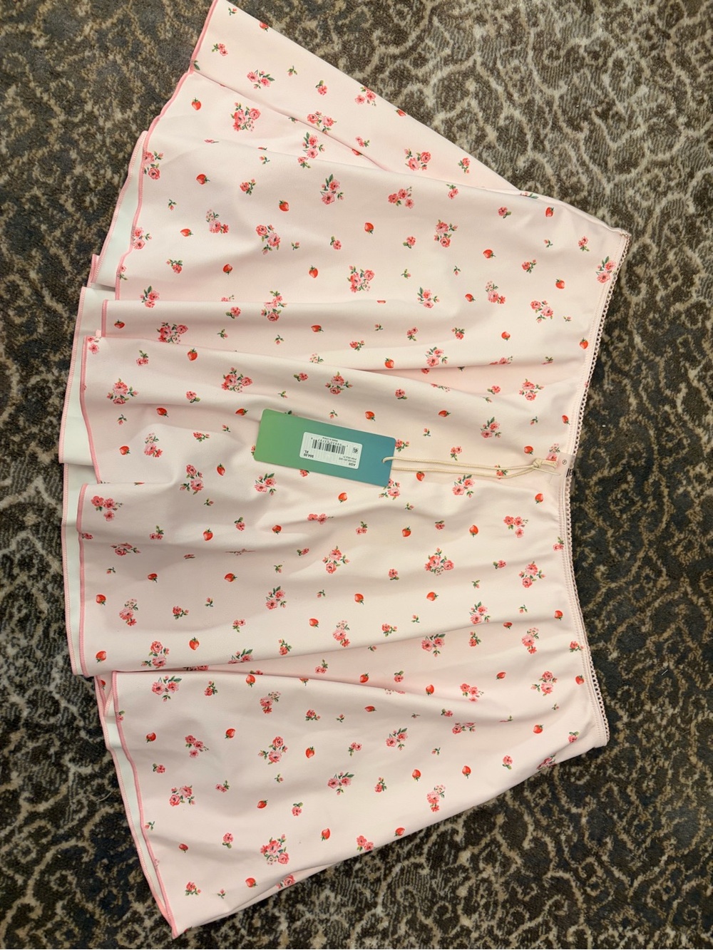Altar'd State Pink Floral Skort